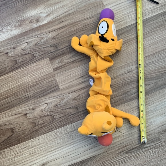 Nickelodeon Cartoon CatDog Cat Dog Hand Puppet Mattel Vintage 1998 90s Vintage - Picture 3 of 9